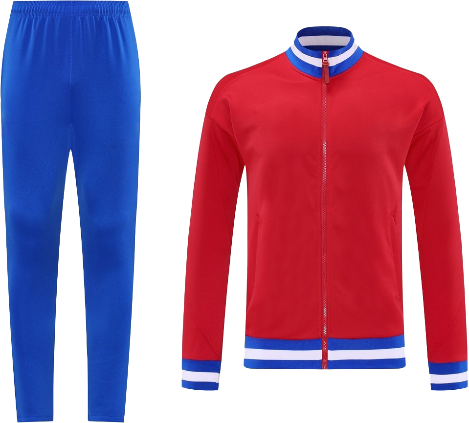 rojo azul