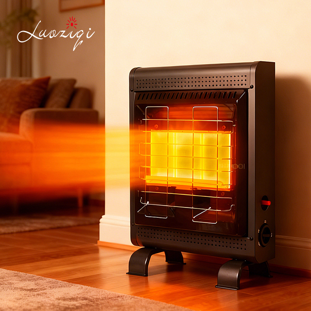 Wall Mounted or Floor Standing 4.2KW Gas Space Heater Propane Commercial Gas Room Heater for Indoor