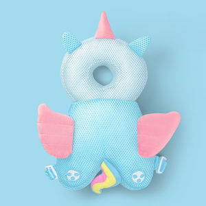 Protège les bébés contre les chutes en arrière, <span class=keywords><strong>protection</strong></span> respirante de la tête, coussinets doux et légers, protège-tête bébé en maille 3D, sac à dos - Product Image 2