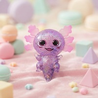 Jouet anti-stress mignon et scintillant en TPR souple, facile à remonter en forme, pour adultes, soulagement de l'anxiété, décompression, cadeau fantaisie