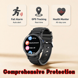 นาฬิกาติดตามผู้สูงอายุ VFA56S 4G SOS พร้อม GPS กันน้ำ IP67 รับสายโทรศัพท์ เตือนการกินยา ตรวจจับการล้ม แจ้งเตือนเหตุฉุกเฉิน โทรออกฉุกเฉิน ดูแลสุขภาพ - Product Image 5
