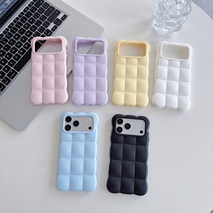 Custodia Protettiva Antiurto in TPU con Motivo a Nuvole e Design a Griglia per <span class=keywords><strong>iPhone</strong></span> 18 17 Pro Max, 16 15 14 Pro Max - Product Image 1