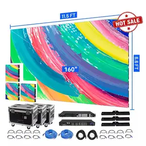 TOPLED कॉन्सर्ट पूर्ण सेक्सी वीडियो 3d होलोग्राम प्रोजेक्टर शेन्ज़ेन मॉड्यूल टीवी पैनल दीवार विज्ञापन पूर्ण रंग p6 डिस्प्ले स्क्रीन का नेतृत्व किया