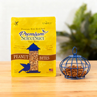Fournisseur personnalisé de Shenzhen – Sac à fermeture éclair à fond plat de 1 kg pour aliments pour chiens et graines pour oiseaux, en pochette verticale grande capacité