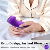 Erwachsenenspielzeug für Frauen Klitoris-Nippel-Sauger Vibratoren 7 Saug- und Vibrationsmodi Lila 100% Wasserdicht Umweltfreundlicher Vibrator