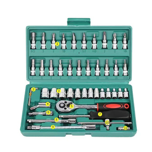 46 Pcs Socket Kit <strong>Small</strong> Box Car Mechanical <strong>Tool</strong> Set Combination Wrench Hand <strong>Tool</strong> Set Car Repair Socket Wrench Set <strong>Tools</strong> - Product Image 3