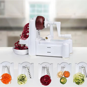 Dụng Cụ Cắt Và Gọt Vỏ Bán Chạy Nhất Thép Không Gỉ <span class=keywords><strong>5</strong></span> Lưỡi Xoắn Ốc - Product Image 2