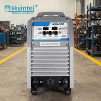 Machine à souder MIG 550, inverseur IGBT, 550A, MIG MAG MMA 3 en 1, soudeuse à gaz CO2, triphasée 380V, industrielle