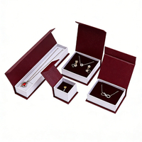 Boîte de rangement de luxe rigide personnalisée pour bijoux et montres, avec sac de shopping, idéale pour l'emballage de marques - Vente en gros usine