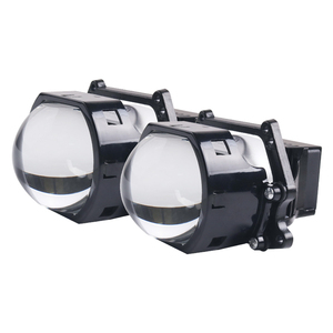 SANVI nuevo P2 3 pulgadas matriz bi led proyector lente faro 3,0 para bombillas halógenas de coche reemplazo forma cuadrada faros LED - Product Image 2