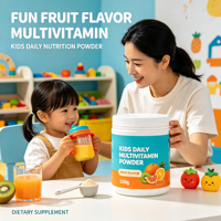 Serbuk Multivitamin Harian Anak dengan Rasa Buah yang Lezat