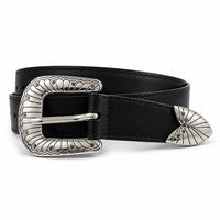 Boucles de ceinture pour hommes d'affaires, logo gravé sur mesure, alliage de zinc, métal résistant à la rouille, anti-rayures, pour ceinture en cuir
