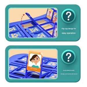 Hot Bán Giáo Dục Hội Đồng Quản Trị Trò Chơi Đồ Chơi Đoán Ai Tôi đang Suy Nghĩ Người Tên Gia Đình Thẻ Trò Chơi Cho Trẻ Em Chơi Và Học Tập - Product Image 5