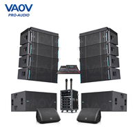 Sistema de Altavoces Profesionales Personalizados, Sistema de Sonido PA, Equipo de Sonido Pasivo, Sistema de Altavoces Line Array de 2 y 3 Vías con Doble Woofer de 12 Pulgadas