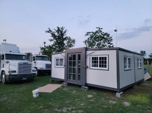 20 ft 40ft 30ft chiều dài đôi cánh mở rộng container nhà xuất khẩu sang các nước Euro với một phòng ngủ đầy đủ thiết lập nhà bếp - Product Image 2