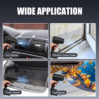 Haute vitesse 20v Li-ion alimenté par batterie électrique sans fil souffleur de feuilles à main sans brosse Turbo Jet souffleur d'air pour l'entretien de la pelouse