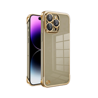 Étui de téléphone miroir anti-choc demi-boîtier sans cadre pour Redmagic Realme pour iPhone 11/11 Pro Max 16 Pro Max pour iPhone