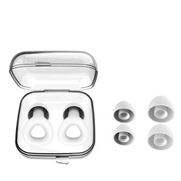 JEJOR Bouchons d'oreille réutilisables en silicone 45db Loop