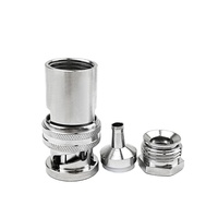 Suministro de fábrica Triaxial BNC Macho abrazadera Conector de enchufe TRX179 cable coaxial macho prueba coaxial RF conector