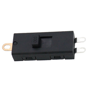 Interruptor de palanca XY-01B de 11x26mm, interruptor de secador de pelo de alta velocidad de 0-1-2 velocidades, interruptor de empuje de dos velocidades para electrodomésticos - Product Image 2