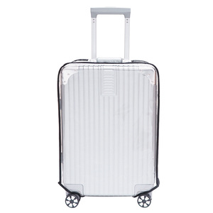 Pvc Transparent Luggage Cover 36-55L Waterproof Wear Resistant Travel <b>Suitcase</b> Protector - Product Image 4