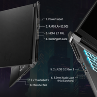 Laptop Gaming Murah Wooking X8 U9 275HX RAM 32GB SSD 1TB GPU RTX 5090 Performa Tinggi Layar 18-inci 240Hz Windows 11