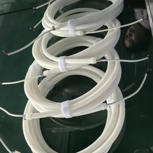 Tube lumineux LED néon flexible circulaire 16 mm 270 degrés 12V 24V en silicone pour les coins d'hôtel et les accents linéaires artistiques - Product Image 5