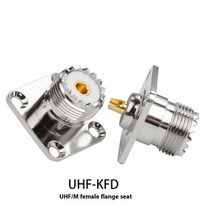 Bán buôn SL16-KFD IP67 <span class=keywords><strong>RF</strong></span> kết nối đồng trục, UHF-KFD mặt bích vuông bảng điều chỉnh gắn kết kết nối cho tín hiệu máy phát điện - Product Image 2