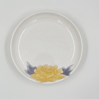 Assiettes rondes en mélamine écologiques pour usage intérieur et extérieur, directement du fournisseur d'usine