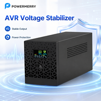 Alimentation sans interruption (ASI) 1200VA 720W pour bureau à domicile, 230Vac 50Hz, avec régulateur de tension automatique (AVR) et batterie au plomb-acide, pour ordinateur de bureau, routeur, serveur – Sûre et fiable