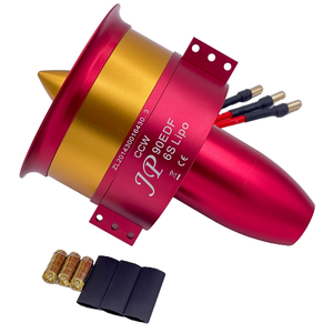 Ventilateur Violent Entièrement Métallique JP 105mm 6S 8S 10S 12S à 12 Pales, Ventilateur Jet à Vortex <span class=keywords><strong>EDF</strong></span> - Product Image 1