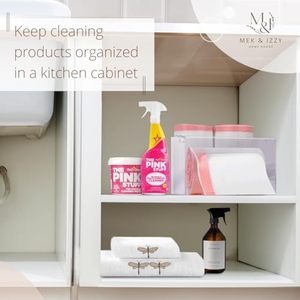 ที่ใส่ขยะในตู้ครัวแบบใสติดผนัง2ขนาดตัวแขวนถุงขยะอะคริลิกพร้อมฝาปิด - Product Image 4