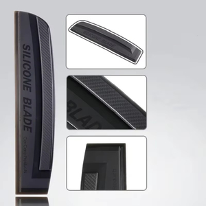 Wholesale Car Wrap Tool Soft <b>Silicone</b> Squeegee Non Scratch Noiseless <b>Window</b> Water Drying - Product Image 6