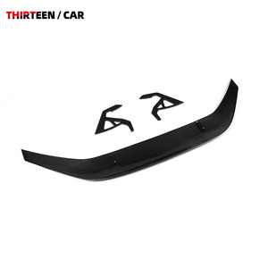 สปอยเลอร์หลังคาร์บอนไฟเบอร์แบบแห้ง รุ่น AD V1 สไตล์ Swan Neck สำหรับรถยนต์ BMW G80 M3 G82 M4 Competition ปี 2021+ พร้อม Splitter ปีกหลัง - Product Image 4