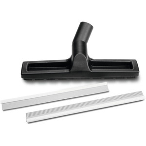 Cepillo para pisos mojados, cepillo de tiras con cerdas de nailon, mango de plástico, herramienta de limpieza para pisos duros - Product Image 1