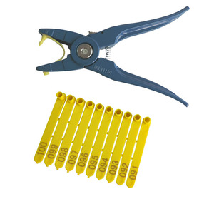 73MM Chiều Dài Dải Hình Dạng Chất Liệu TPU Nhận Dạng Động Vật Mark Chăn Nuôi Một Miếng Thẻ Tai Cừu - Product Image 6