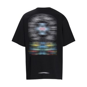 Nuova T-Shirt a Maniche Corte in Cotone con Cuore Cromato Ricamato Rosso 22SS, Vestibilità Perfetta, <span class=keywords><strong>per</strong></span> <span class=keywords><strong>Coppie</strong></span>, Moda Unisex - Product Image 3