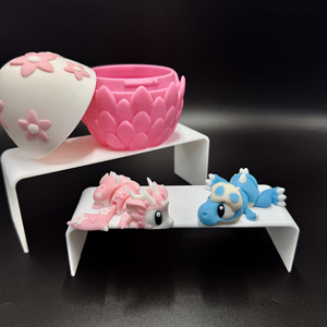 Jouet Dragon Volant Mignon Imprimé en 3D Personnalisable OEM, Petite Décoration de Paysage Moderne, Voiture, Fleur de Cerisier, Animal en Plastique - Product Image 4