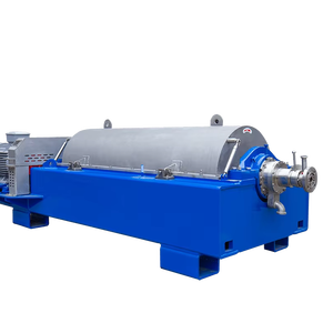 RVS horizontale driefasige decantercentrifuge voor industriële en gemeentelijke afvalwaterzuivering - Product Image 2