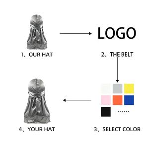 חם מכירה זול רב-זנב ראש עוטף כובע לוגו מותאם אישית משקולת עבור בונט כובע - Product Image 4