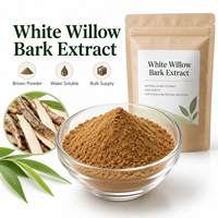 Extrait de Corteau de Saule Blanc LongBio en Poudre Salix Alba Salicine Naturelle 15% 25% 50% 98% HPLC Extrait Botanique pour Compléments Alimentaires en Vrac