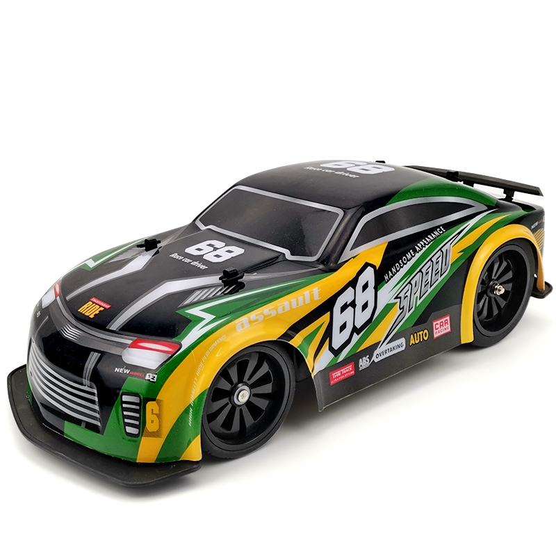 ドリフトカー ボディ 1/10 ブラック/レッド/グリーン ボディシェル1/10ラリーカーキッズスポーツドリフ20Kmミニ