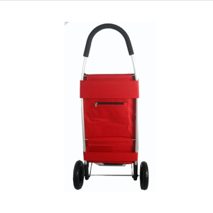 Çanta dükkanı ile 30KGS toptan katlanabilir alüminyum alışveriş bagaj el arabası market arabası - Product Image 2