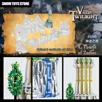 BaKa 33245 MOC, Nueva Serie Street View, Kit de Modelo para Armar, Ladrillos de Construcción, Rompecabezas, Regalos para Adultos, 3726 Piezas, Juego de Bloques de Construcción