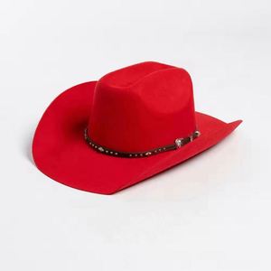 Sombreros de Vaquero Clásicos Unisex de Fieltro al por Mayor para Exteriores, Cuatro Estaciones, Profesionales, OEM, Marca Personalizada - Product Image 3