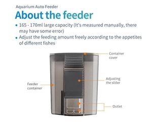 Ổ Cắm Điều Chỉnh Cho Cá Ăn Tự Động, Thiết Bị Hẹn Giờ Kỹ Thuật Số Cho Cá, Có Màn Hình LCD - Product Image 6