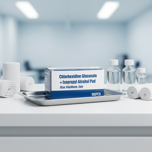 Tisu pembersih tangan serbaguna antiseptik medis <span class=keywords><strong>70</strong></span>% bantalan alkohol & penyeka bantalan alkohol Mini untuk pembersihan - Product Image 1