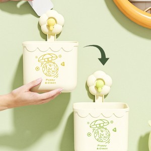 Flower Suction Cup Facial Towel Storage Box Rectangular Wall Mounted No Lid Bathroom Sink Use - Product Image 3