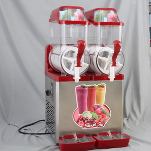 <span class=keywords><strong>Machine</strong></span> à slush commerciale HELAXEN 12Lx2 réservoirs, contrôle de température indépendant, double tension, <span class=keywords><strong>machine</strong></span> à cocktails automatique <span class=keywords><strong>Bartesian</strong></span> - Product Image 3