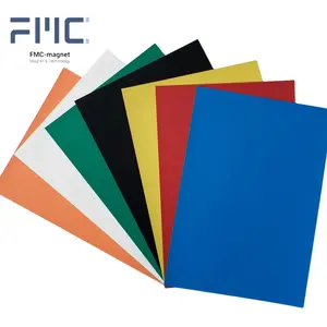 자석 시트 2022 새로운 공장 도매 A4 자기 시트 컬러 PVC 비닐 인쇄 자석 필름
